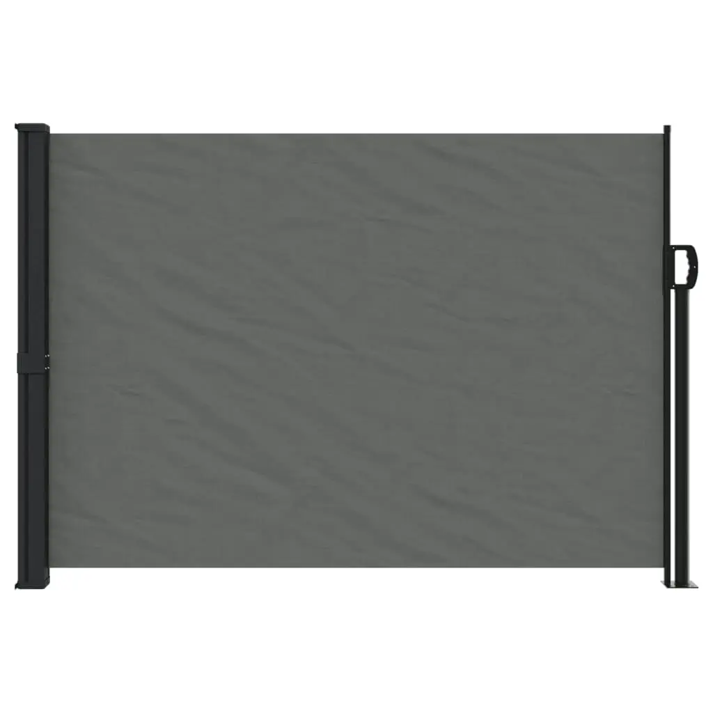 Retractable Side Awning Anthracite 140x600 cm 4004518