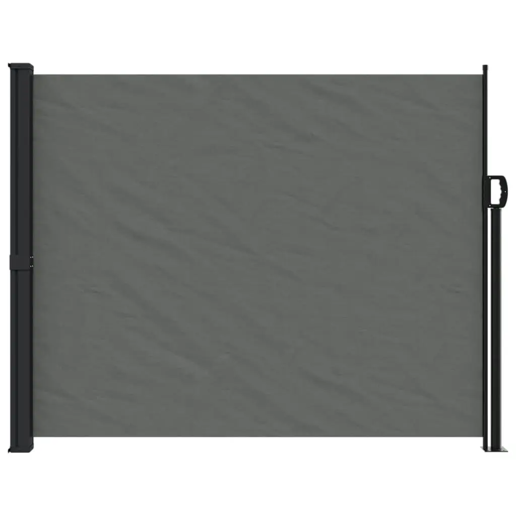 Retractable Side Awning Anthracite 160x500 cm 4004443