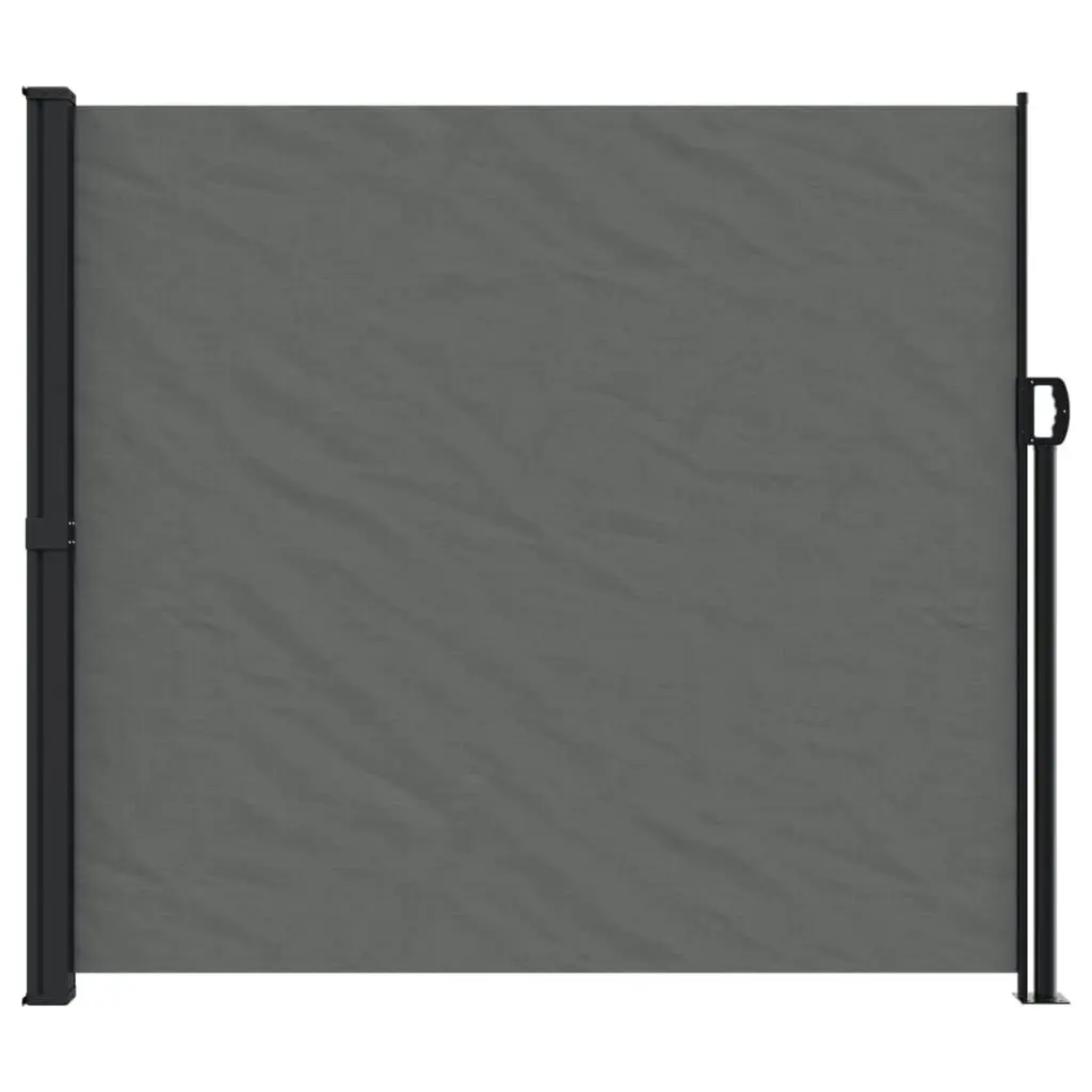 Retractable Side Awning Anthracite 180x600 cm 4004548