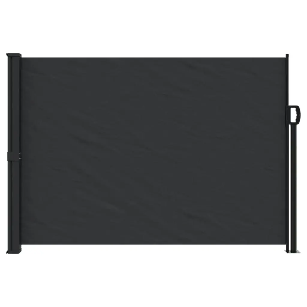 Retractable Side Awning Black 140x300 cm 4004294