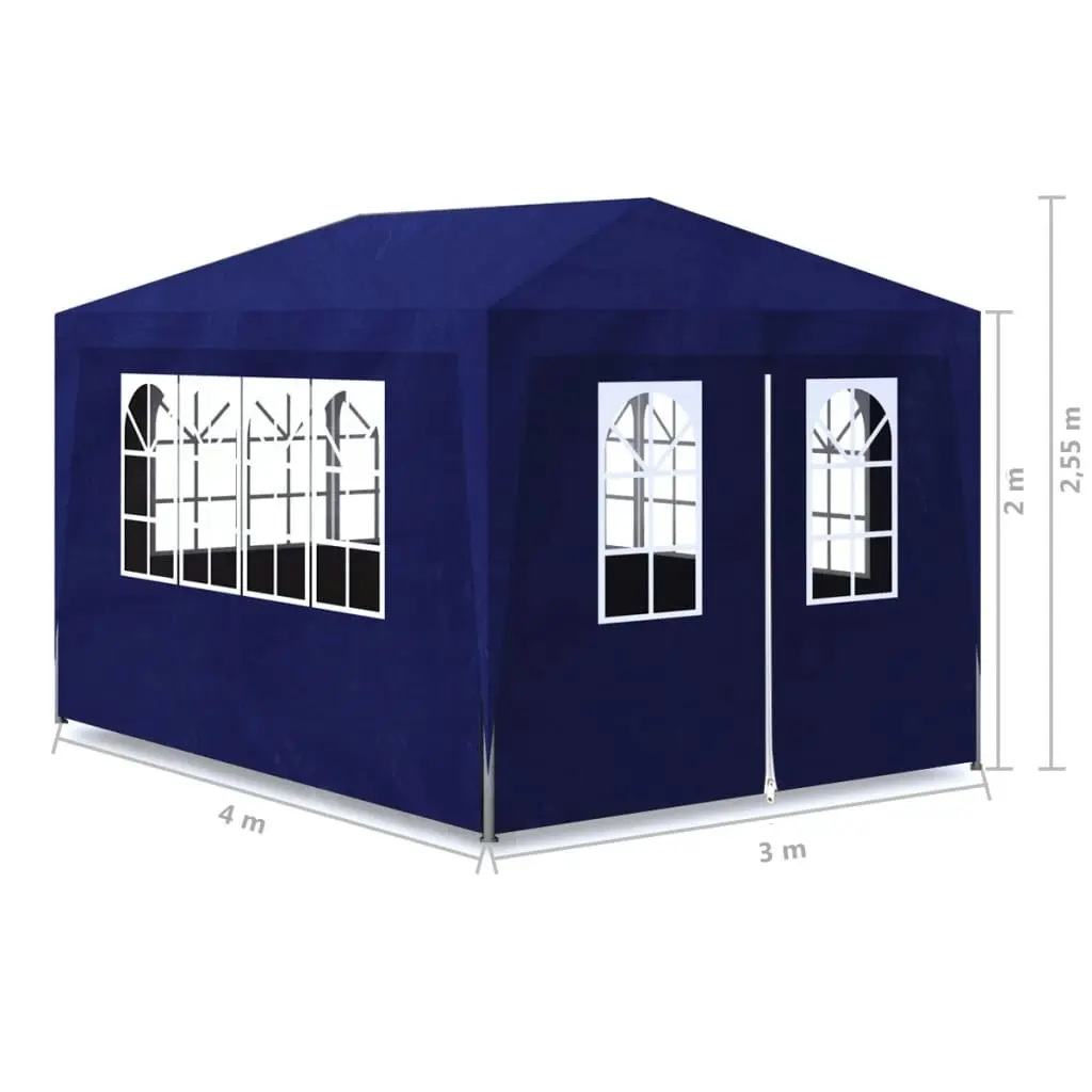 Party Tent 3x4 m Blue 90335