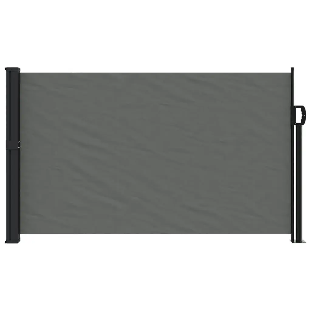 Retractable Side Awning Anthracite 120x600 cm 4004503