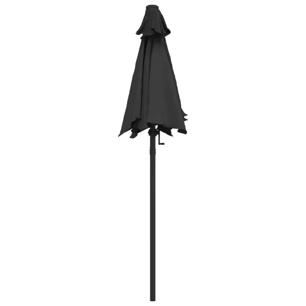 Parasol Anthracite 200x224 cm Aluminium 47206