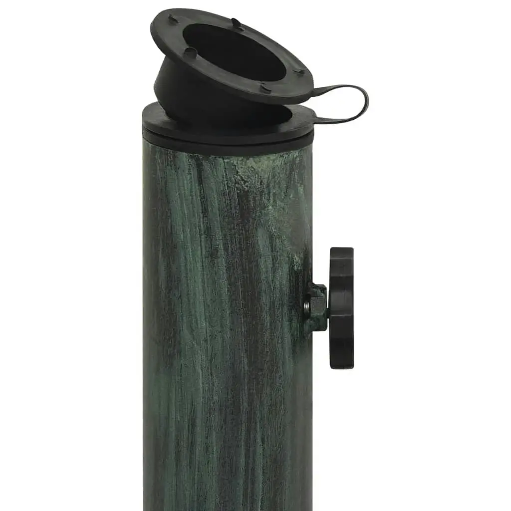 Umbrella Base Green 44x44x31 cm Cast Iron 317756