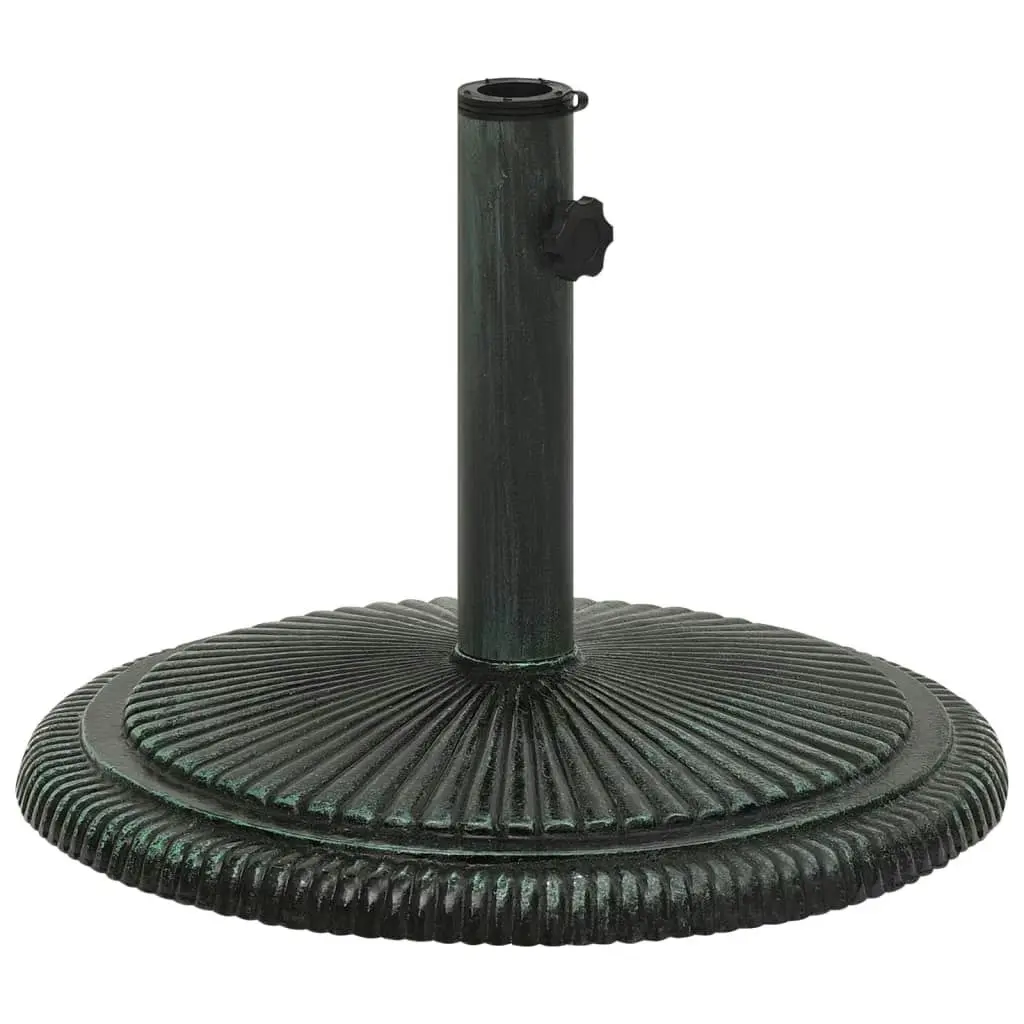 Umbrella Base Green 45x45x30 cm Cast Iron 317769