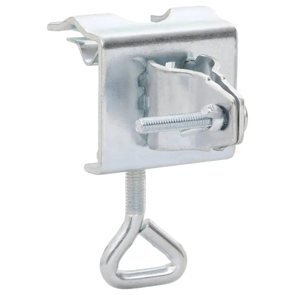 Umbrella Clamps for Balcony 2 pcs 32 mm Galvanised Steel 4003384