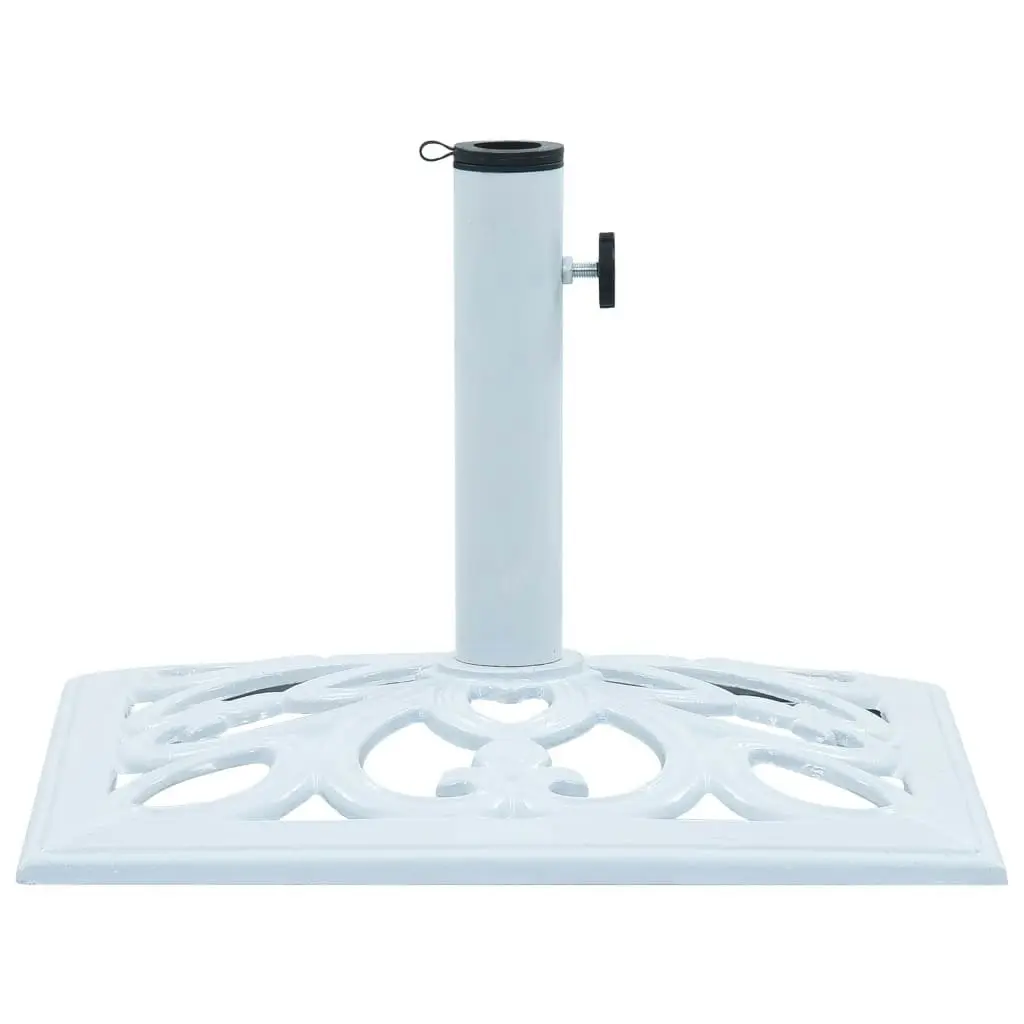 Umbrella Base White 12 kg 49 cm Cast Iron 47867