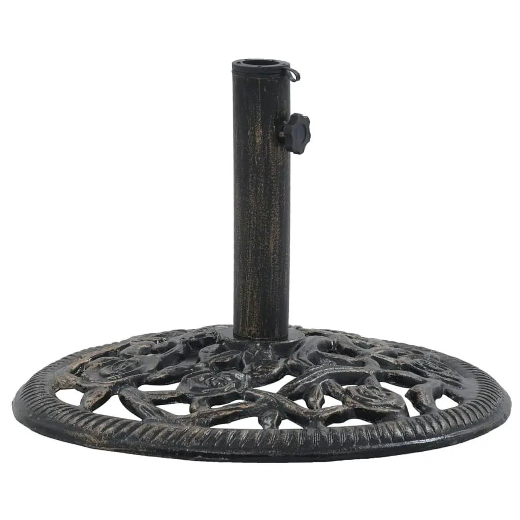 Umbrella Base Bronze 12 kg 48 cm Cast Iron 47861