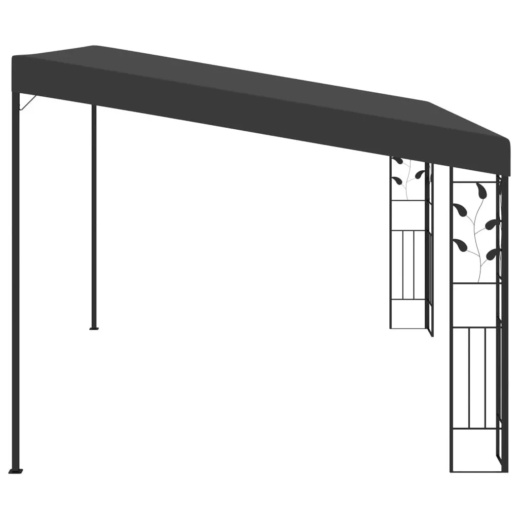 Wall-mounted Gazebo 4x3x2.5 m Anthracite 48001