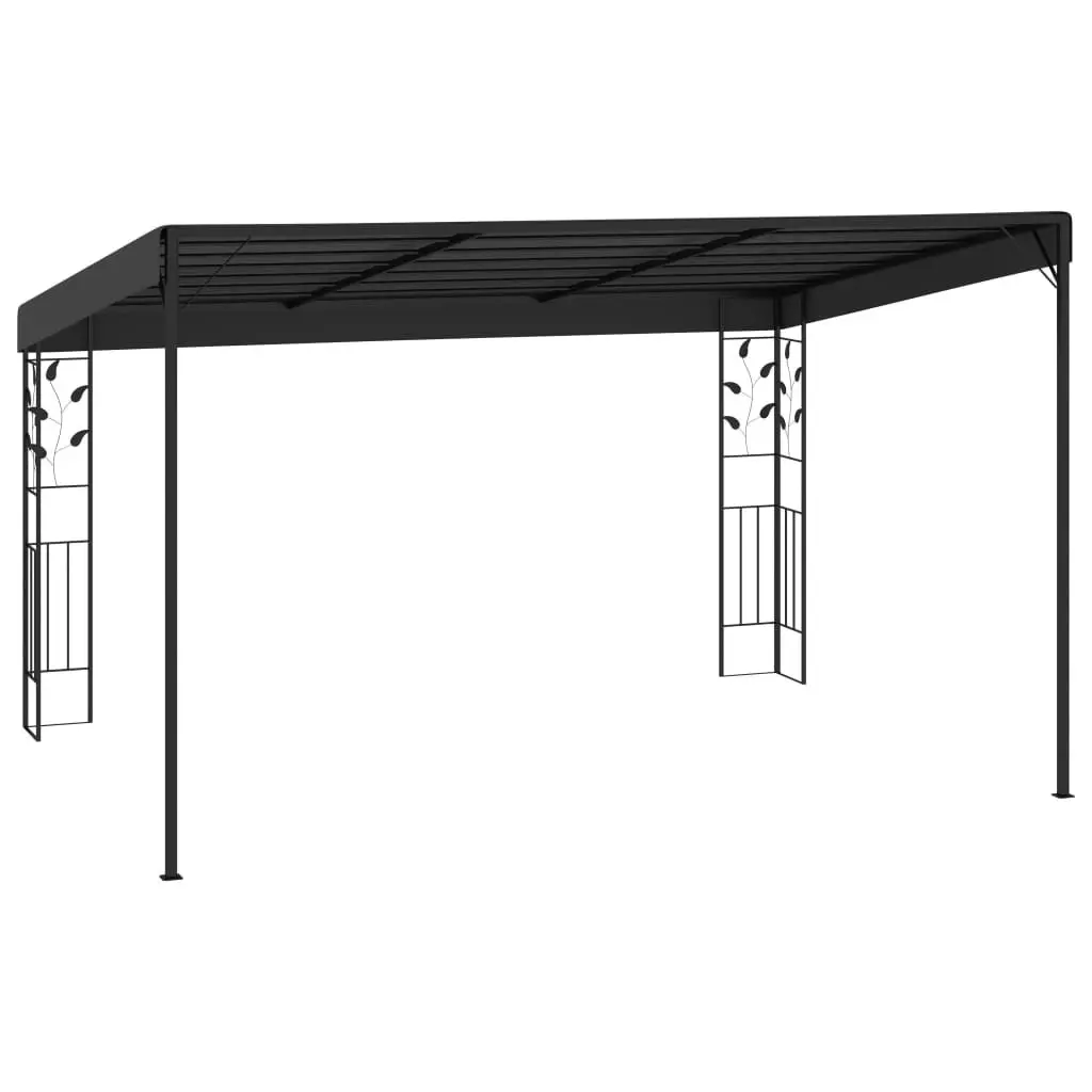 Wall-mounted Gazebo 4x3x2.5 m Anthracite 48001