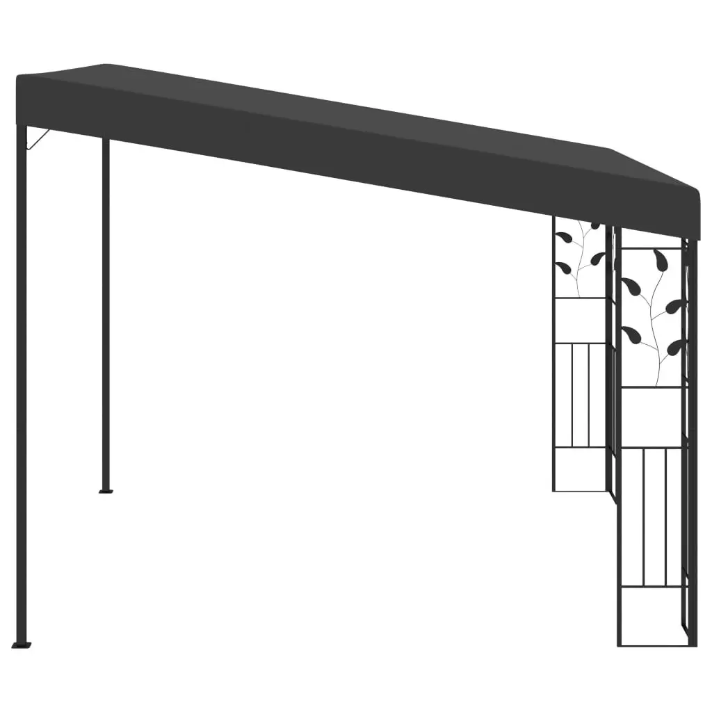 Wall-mounted Gazebo 3x3x2.5 m Anthracite 48000