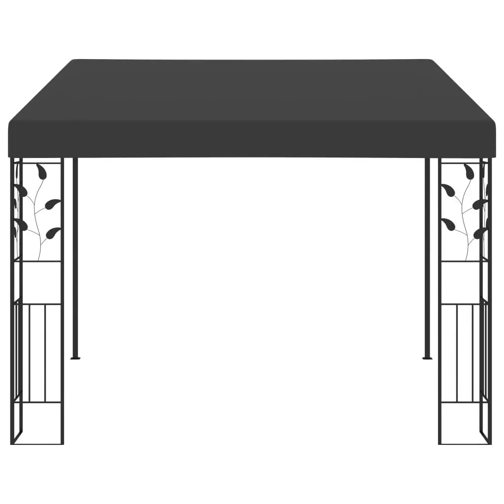 Wall-mounted Gazebo 3x3x2.5 m Anthracite 48000