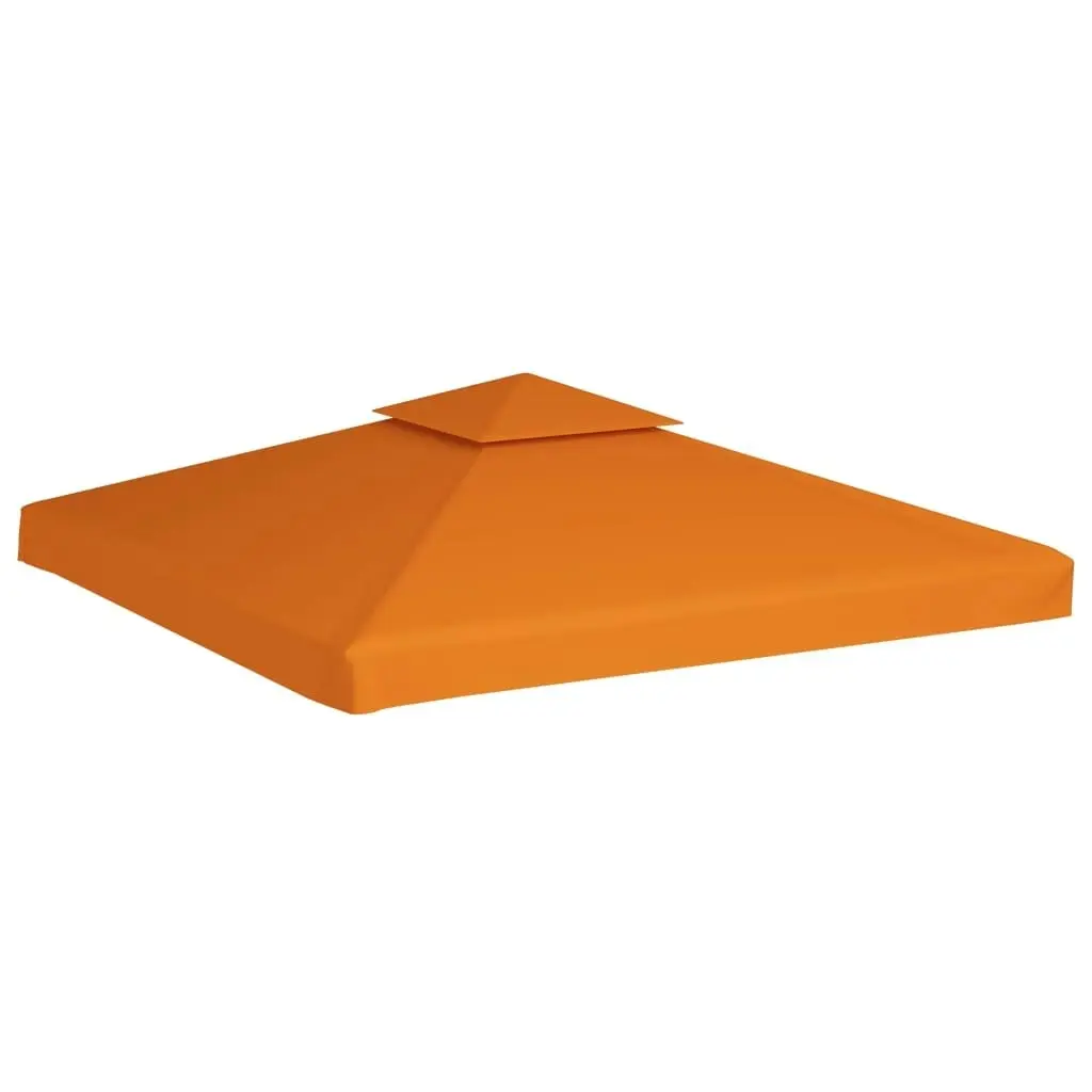 Water-proof Gazebo Cover Canopy 310 g/mÂ² Orange 3 x 3 m 40877