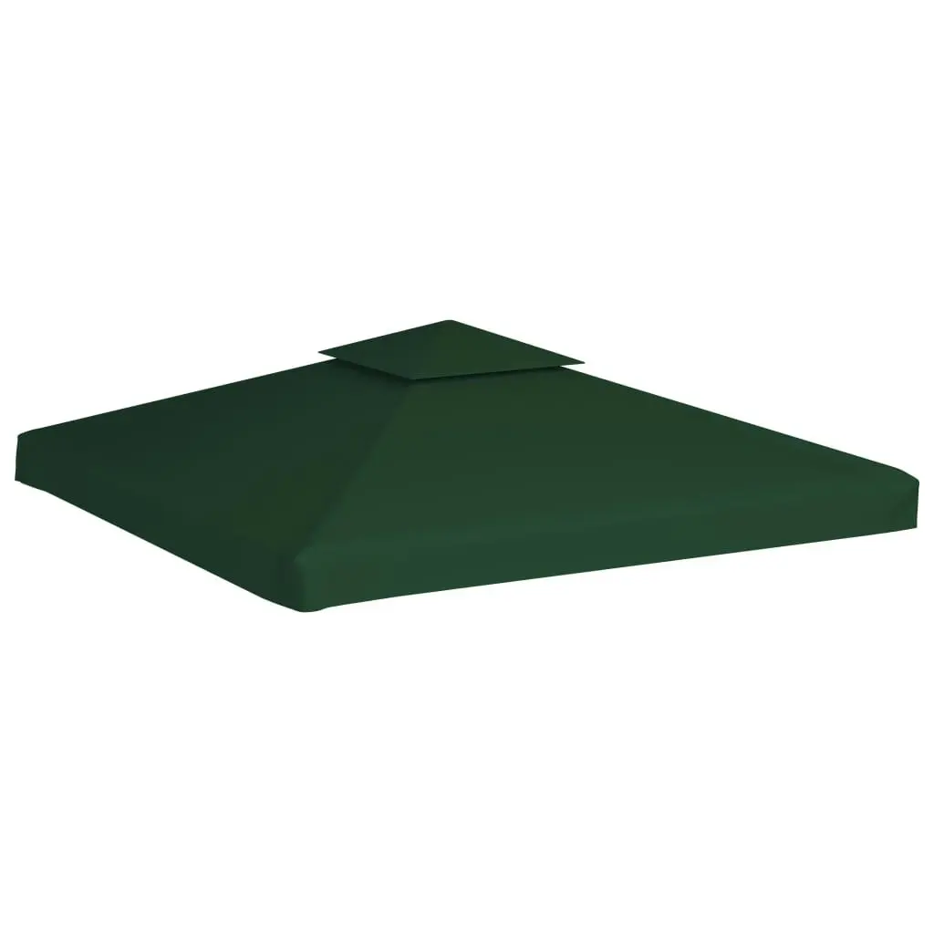 Water-proof Gazebo Cover Canopy 310 g / mÂ² Green 3 x 3 m 40876