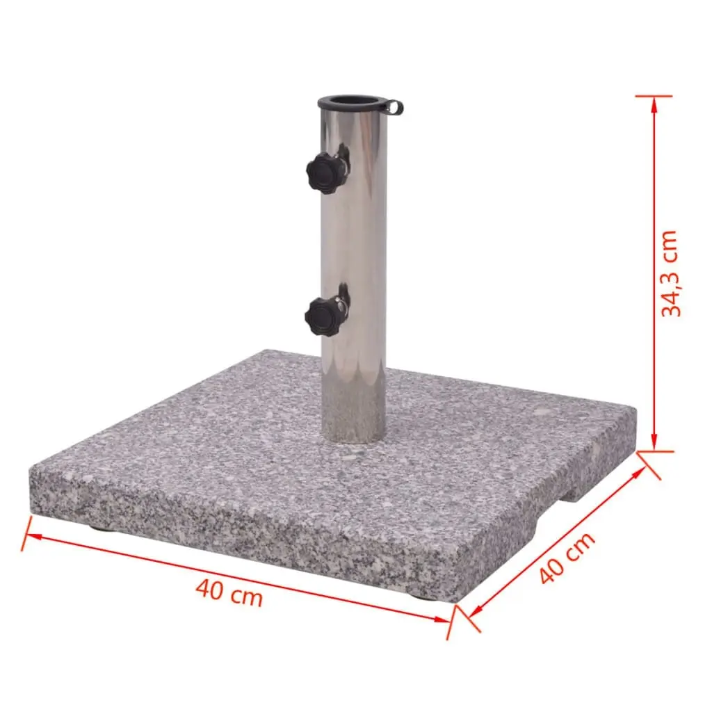 Granite Parasol Base Umbrella Holder 20kg 40818