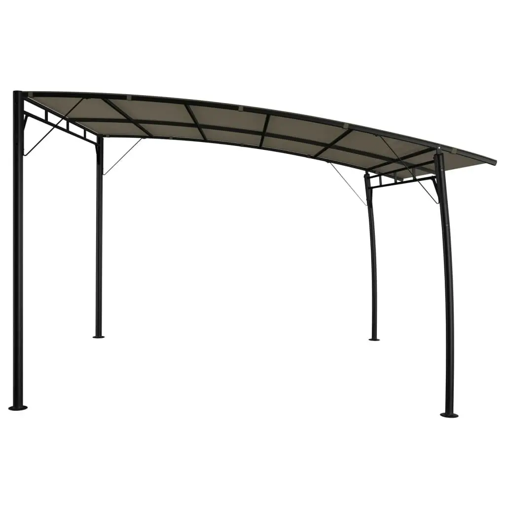 Garden Sunshade Awning 3x3x2.55 m Taupe 312254