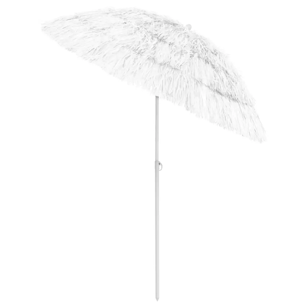 Hawaii Beach Umbrella White 180 cm 314700