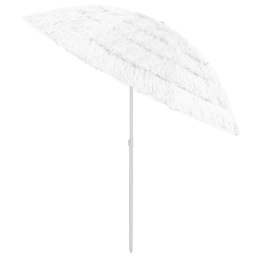 Hawaii Beach Umbrella White 240 cm 314701