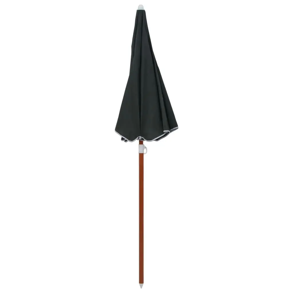 Parasol with Steel Pole 180 cm Anthracite 47804