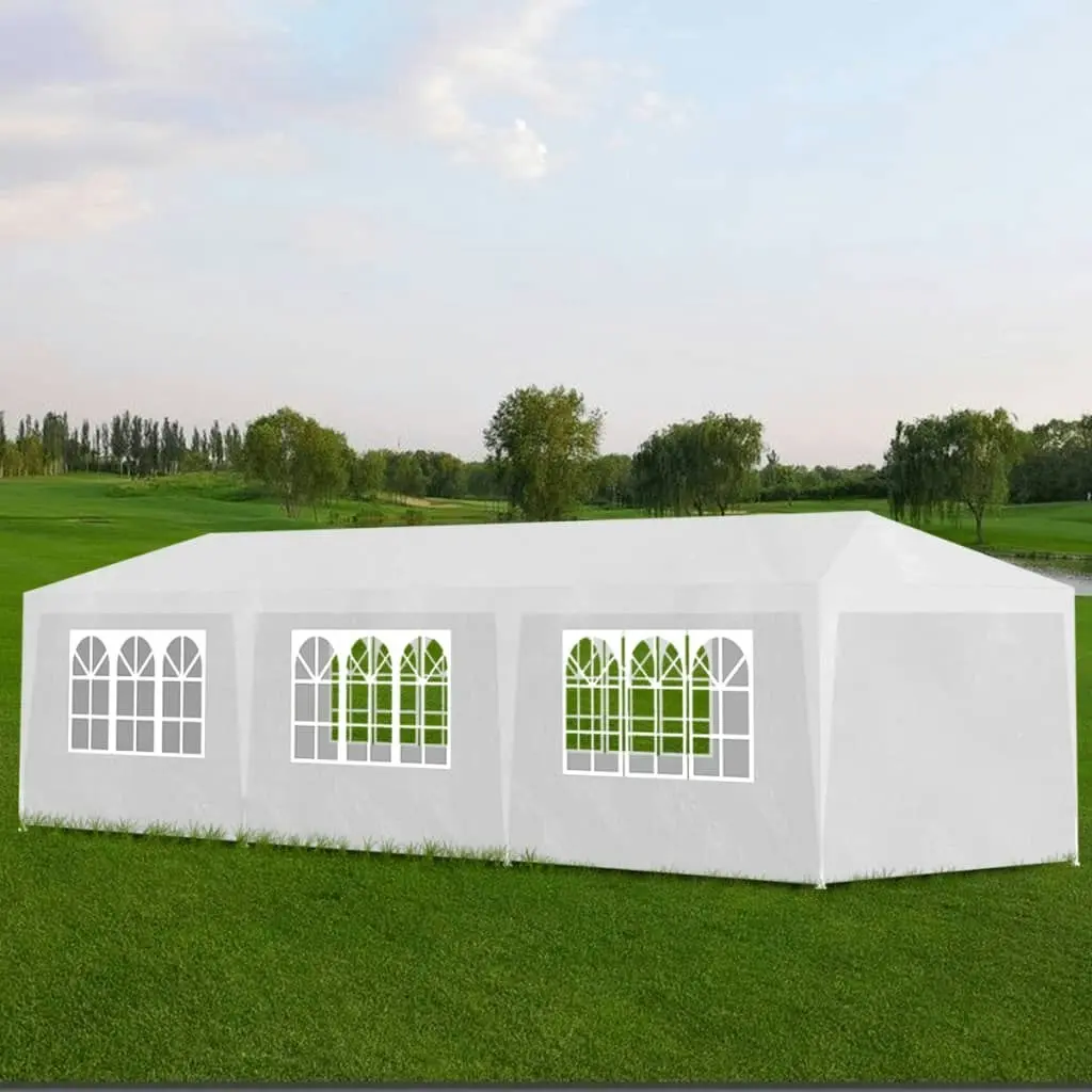 Party Tent 3x9 m White 90338