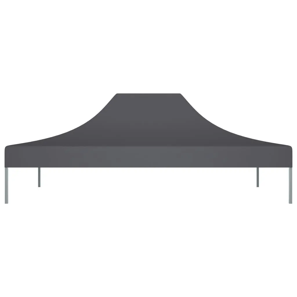 Party Tent Roof 4.5x3 m Anthracite 270 g/mÃ‚Â² 315364