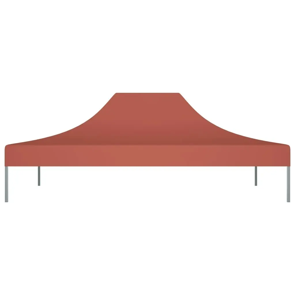 Party Tent Roof 4.5x3 m Terracotta 270 g/mÃ‚Â² 315372