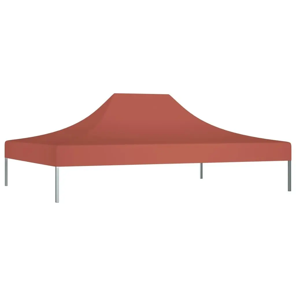 Party Tent Roof 4.5x3 m Terracotta 270 g/mÃ‚Â² 315372