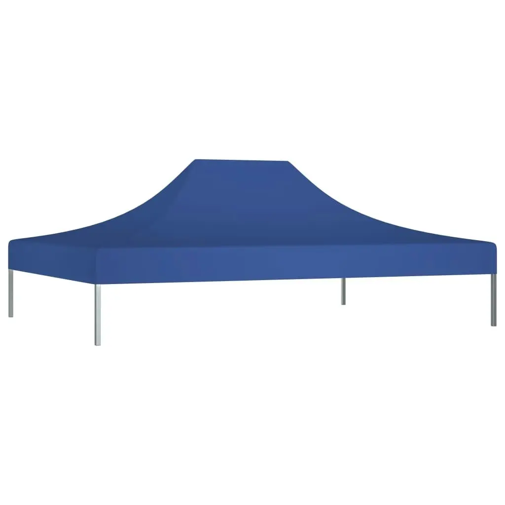 Party Tent Roof 4.5x3 m Blue 270 g/mÃ‚Â² 315363