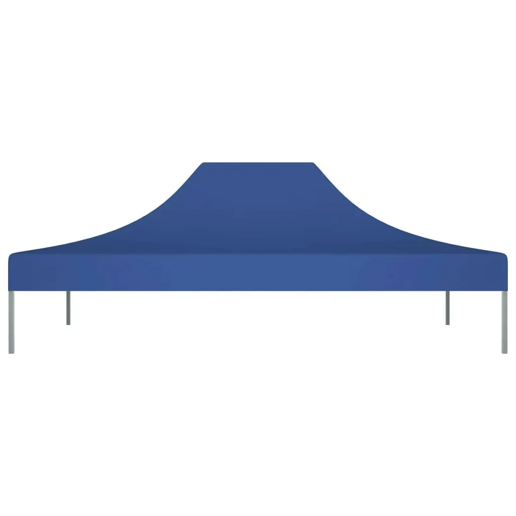 Party Tent Roof 4.5x3 m Blue 270 g/mÃ‚Â² 315363