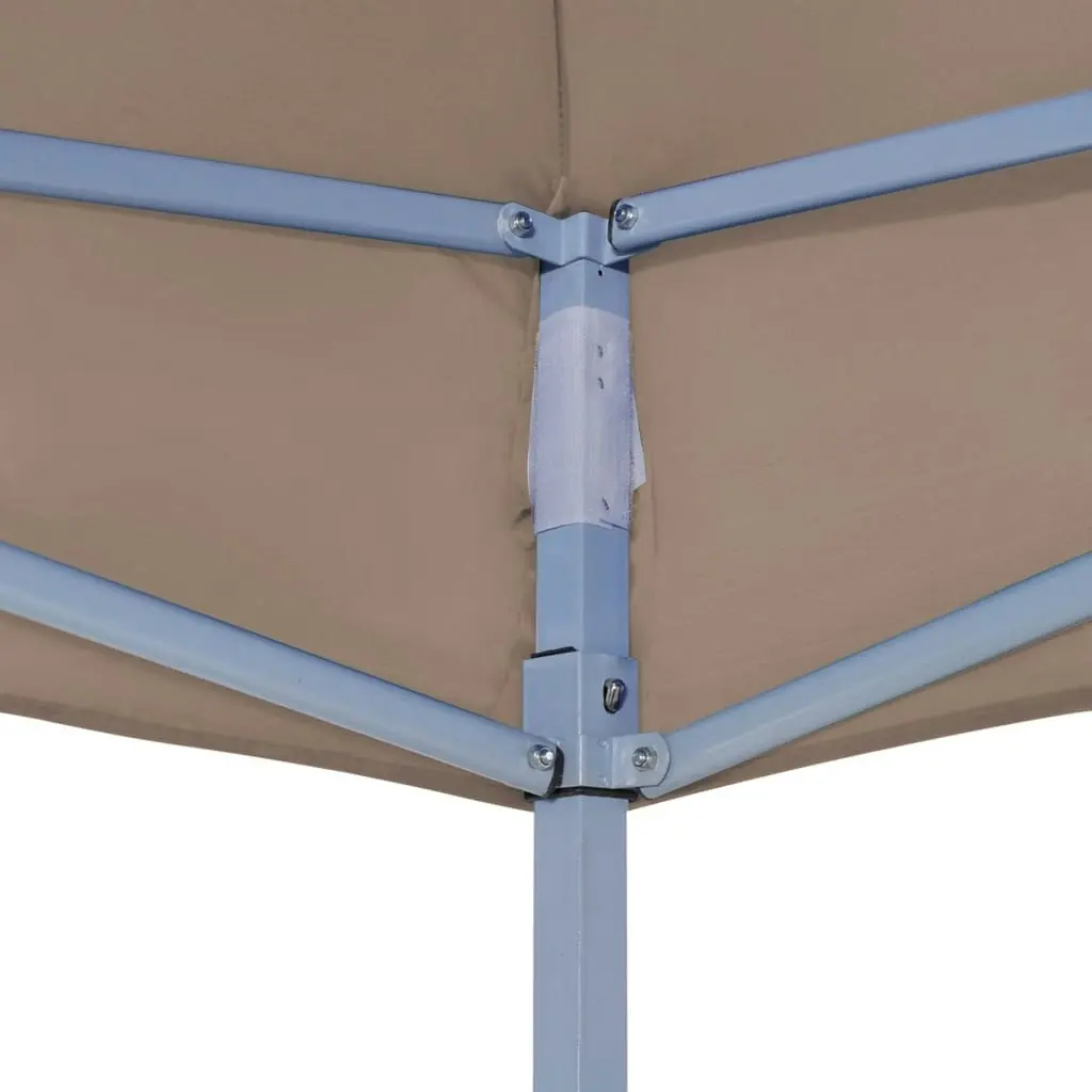 Party Tent Roof 4.5x3 m Taupe 270 g/mÃ‚Â² 315369