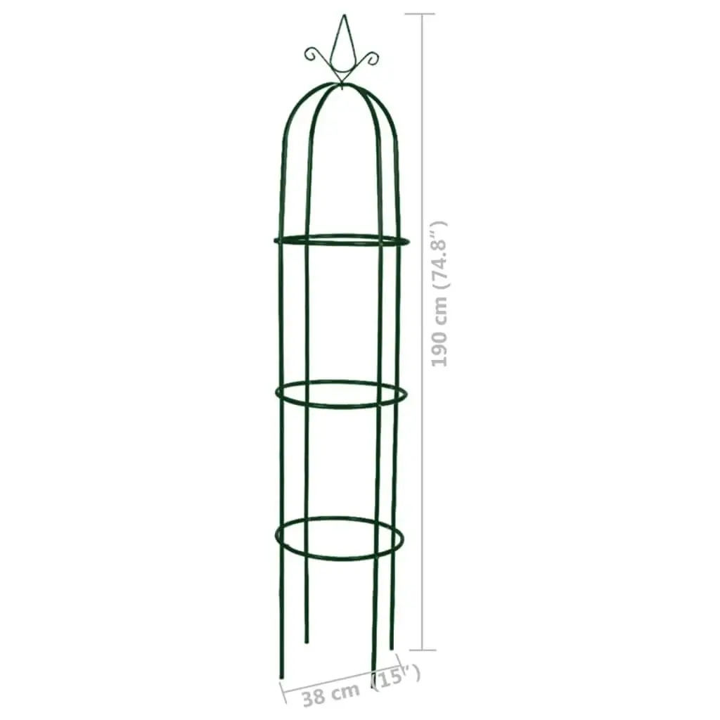 Garden Arch Tower 2 pcs 40779