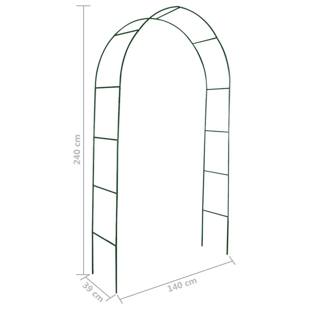 Garden Arch 2 pcs Climbing Plants 40776