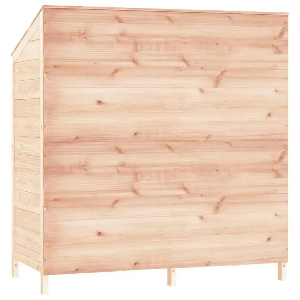 Garden Shed 102x52x112 cm Solid Wood Fir 152182