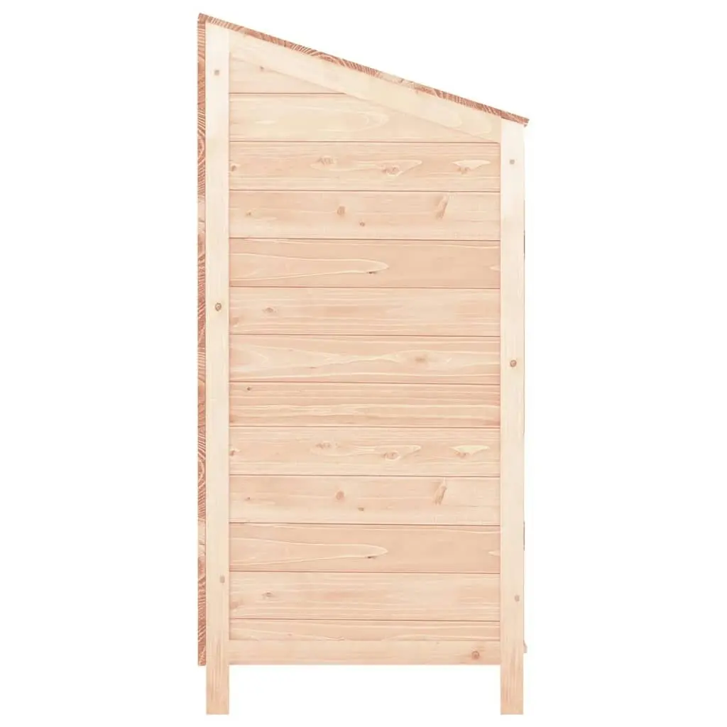 Garden Shed 102x52x112 cm Solid Wood Fir 152182