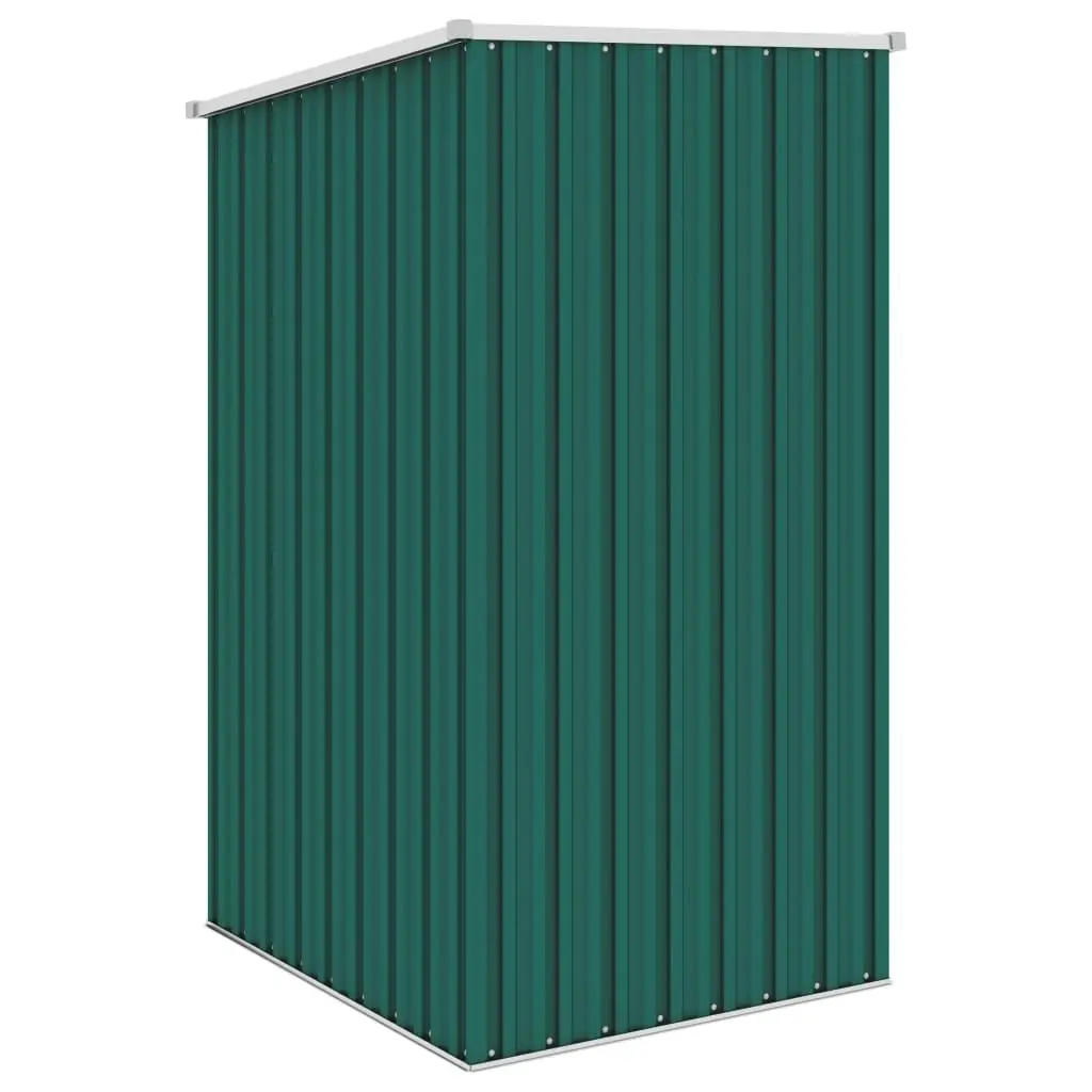 Garden Shed Green 87x98x159 cm Galvanised Steel 46289