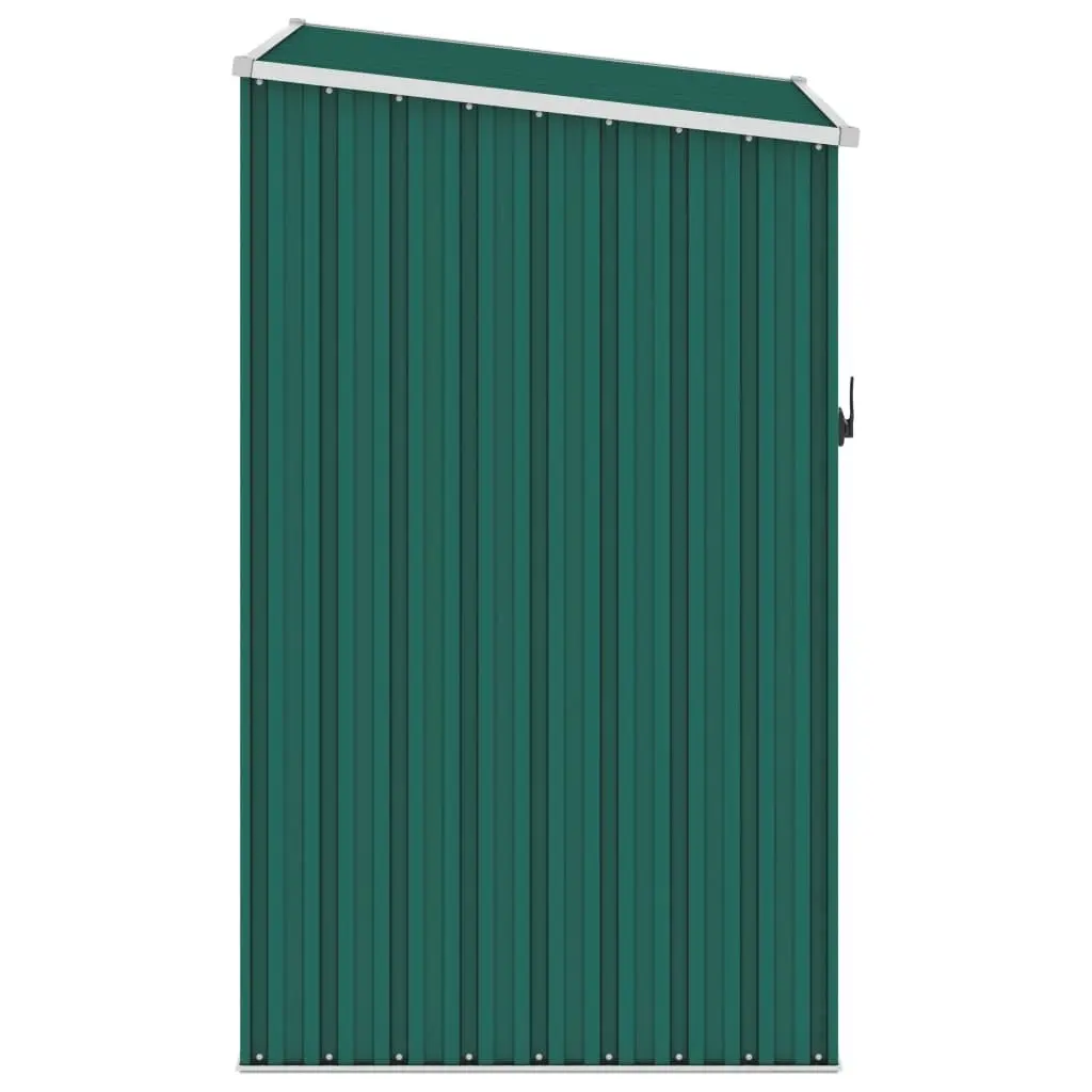 Garden Shed Green 87x98x159 cm Galvanised Steel 46289