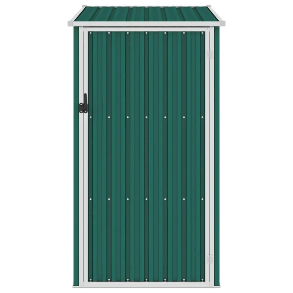 Garden Shed Green 87x98x159 cm Galvanised Steel 46289