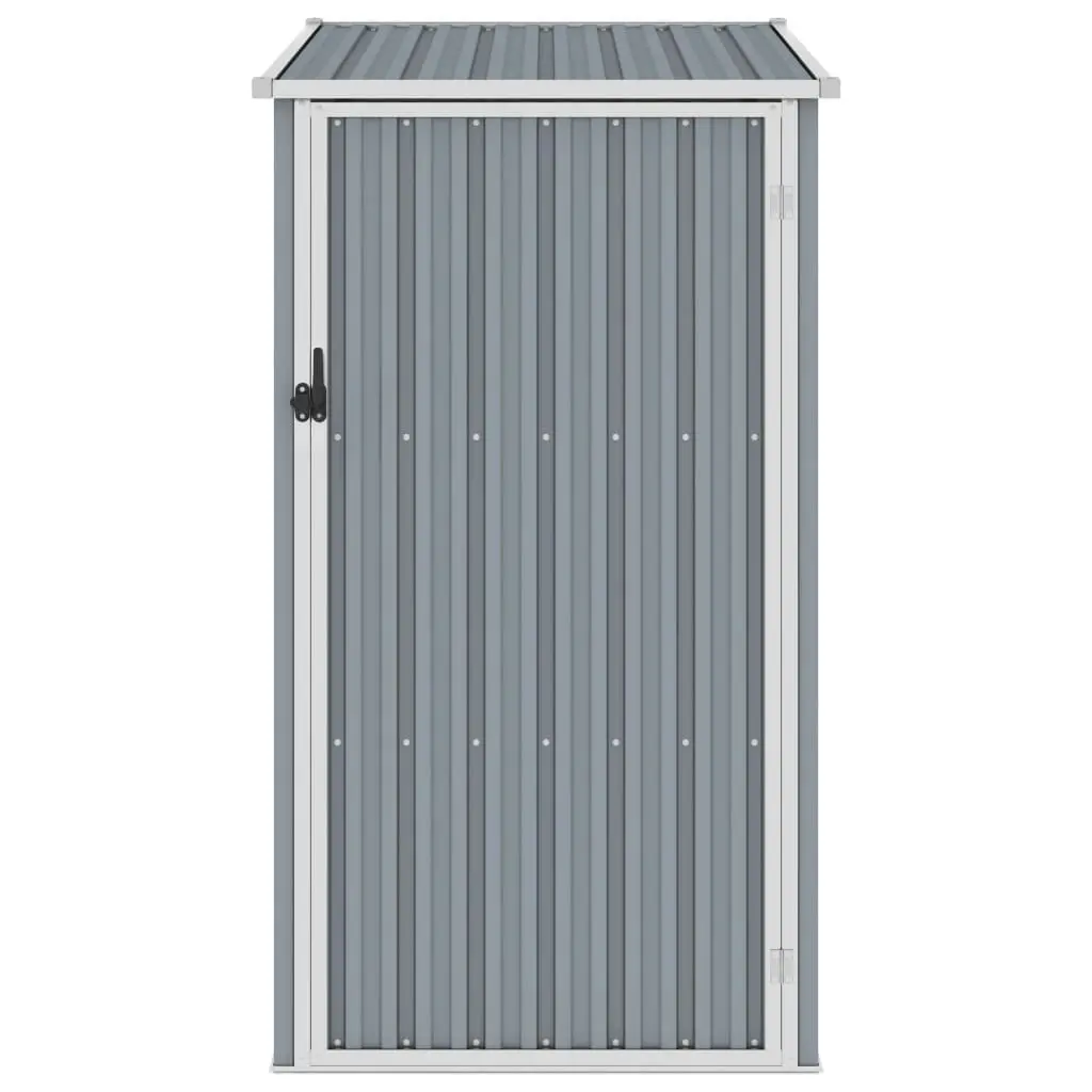 Garden Shed Grey 87x98x159 cm Galvanised Steel 46290