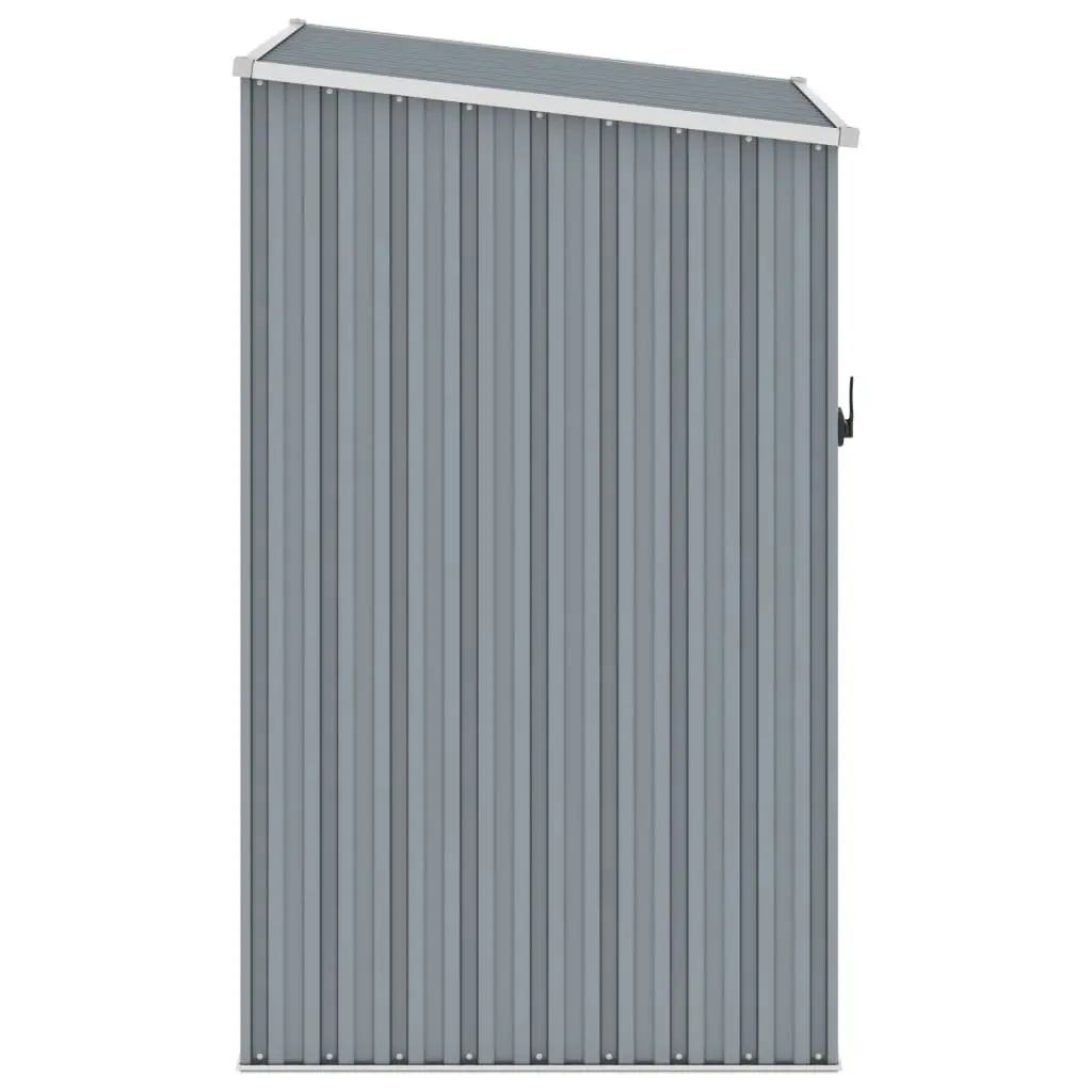 Garden Shed Grey 87x98x159 cm Galvanised Steel 46290