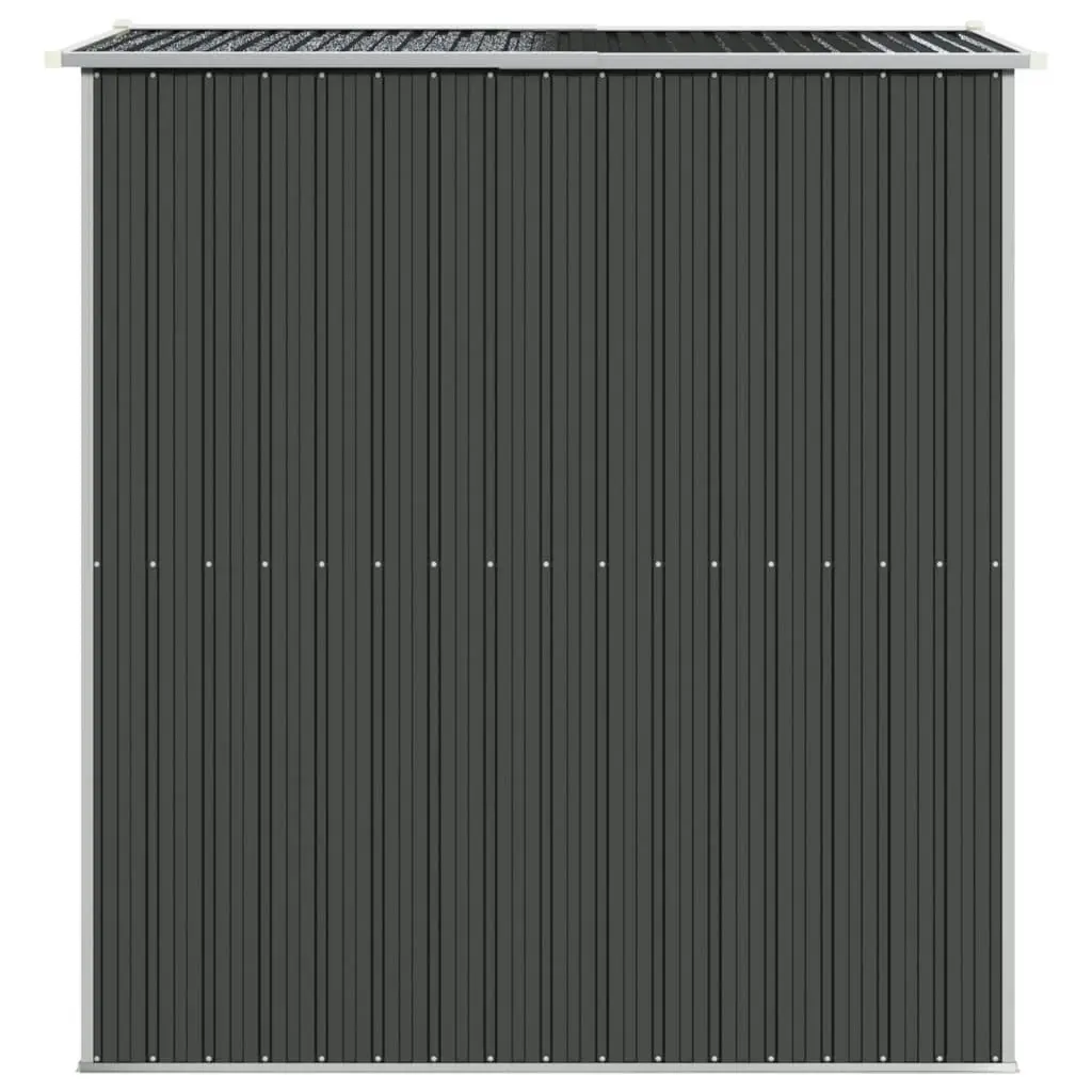 Garden Shed Anthracite 192x191x223 cm Galvanised Steel 3147449