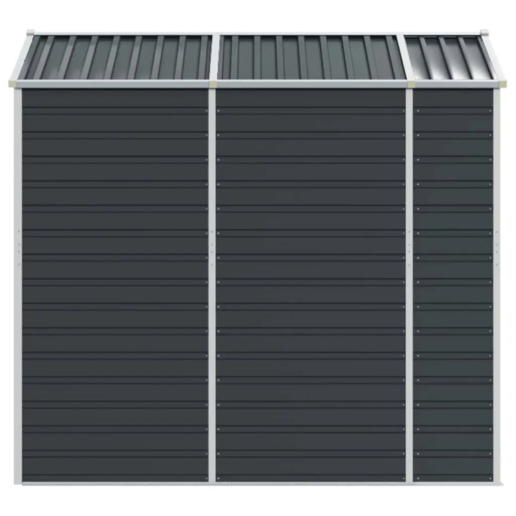 Garden Shed Anthracite 191x215x198 cm Galvanised Steel 3188254