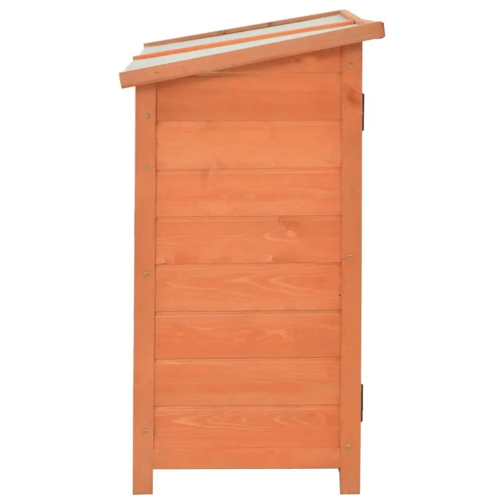 Garden Storage Shed 128x42x91 cm Wood 170650