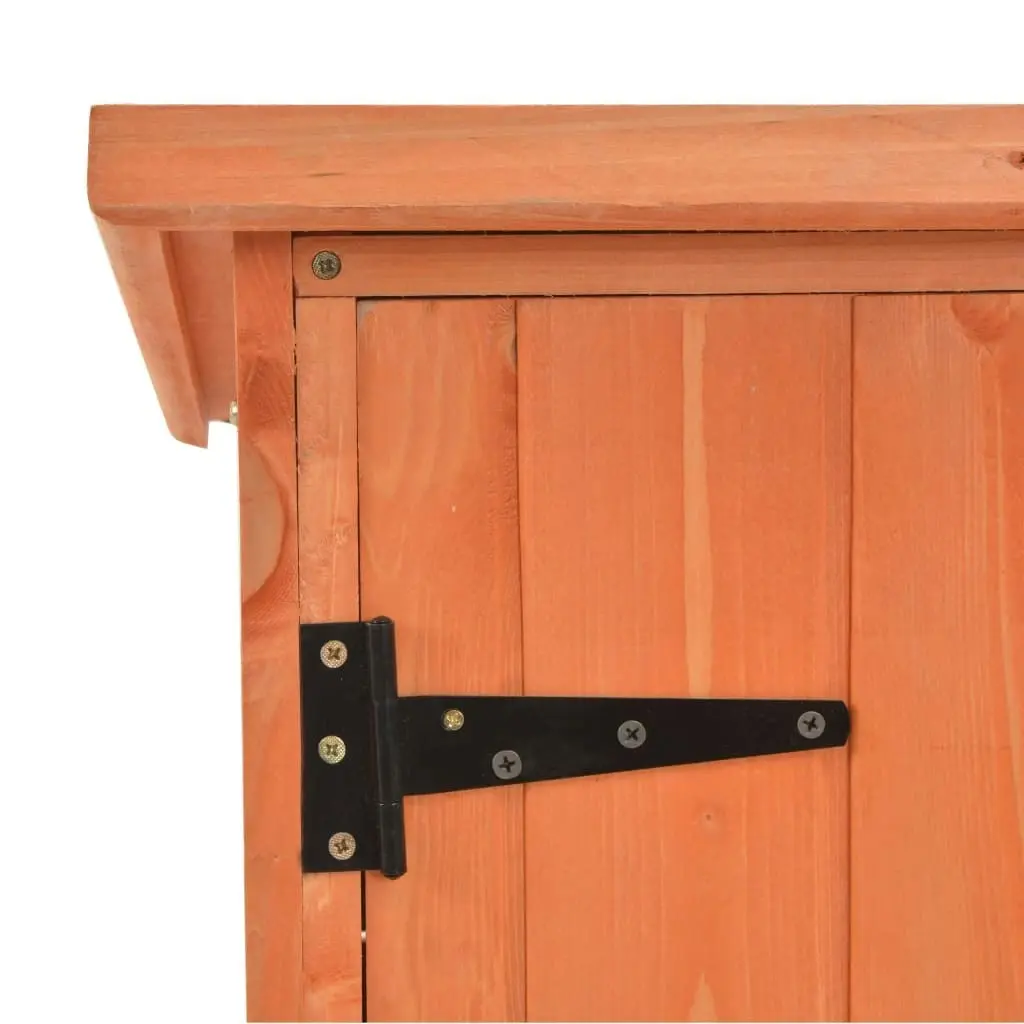 Garden Storage Shed 128x42x91 cm Wood 170650