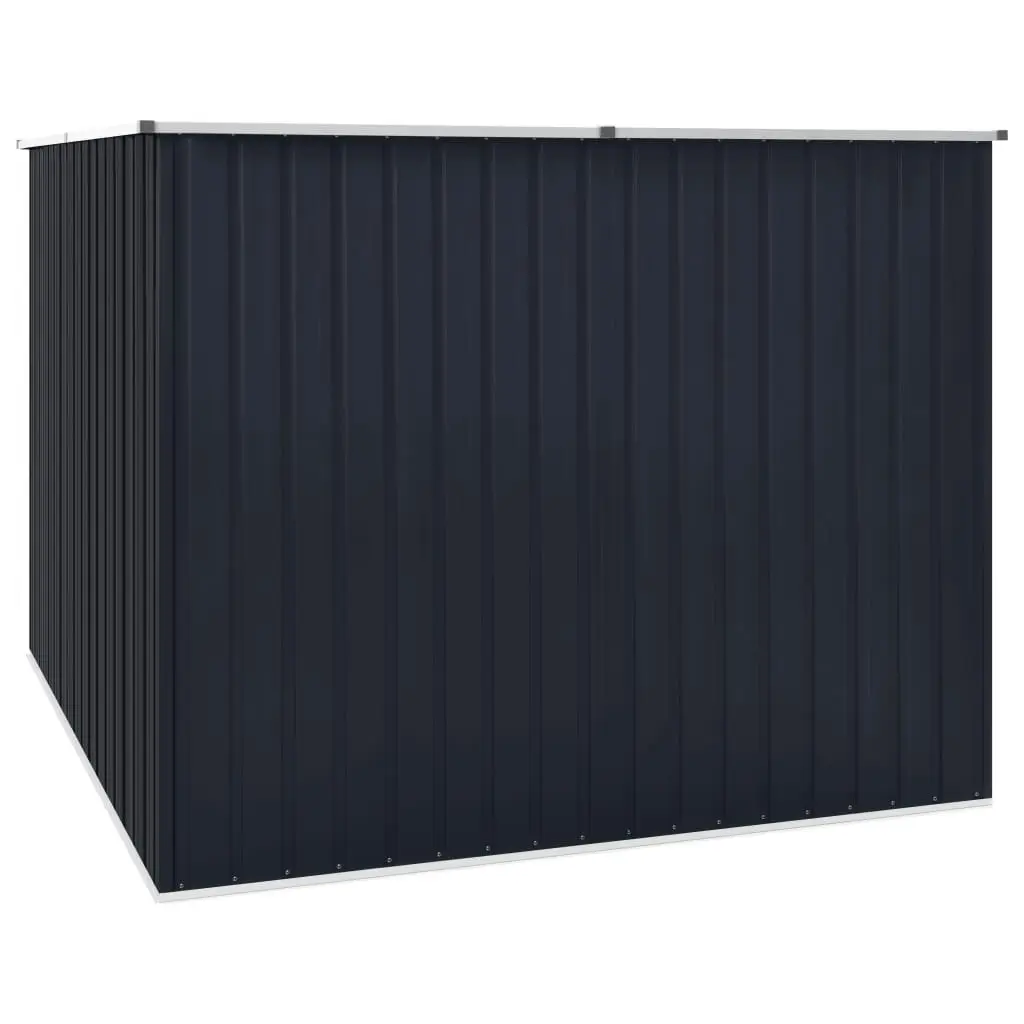 Garden Shed Anthracite 195x198x159 cm Galvanised Steel 46255