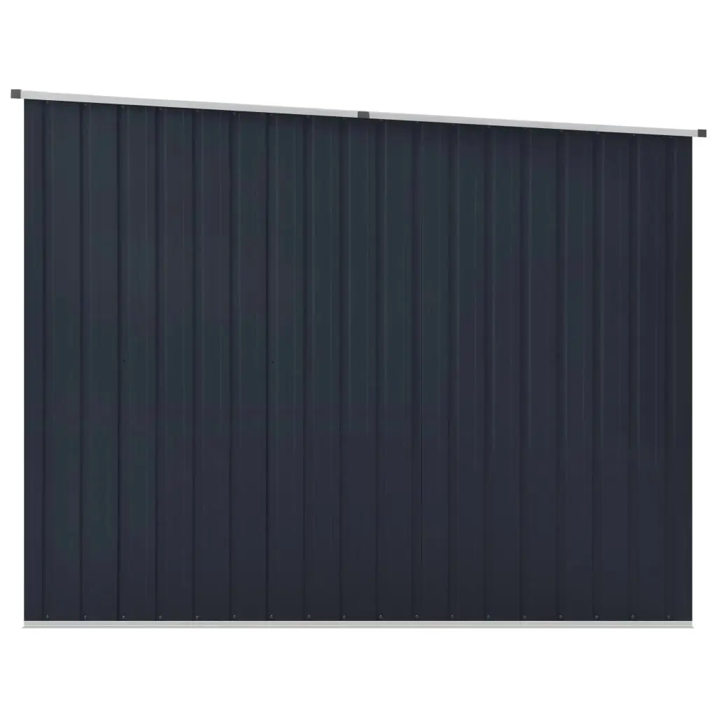 Garden Shed Anthracite 195x198x159 cm Galvanised Steel 46255