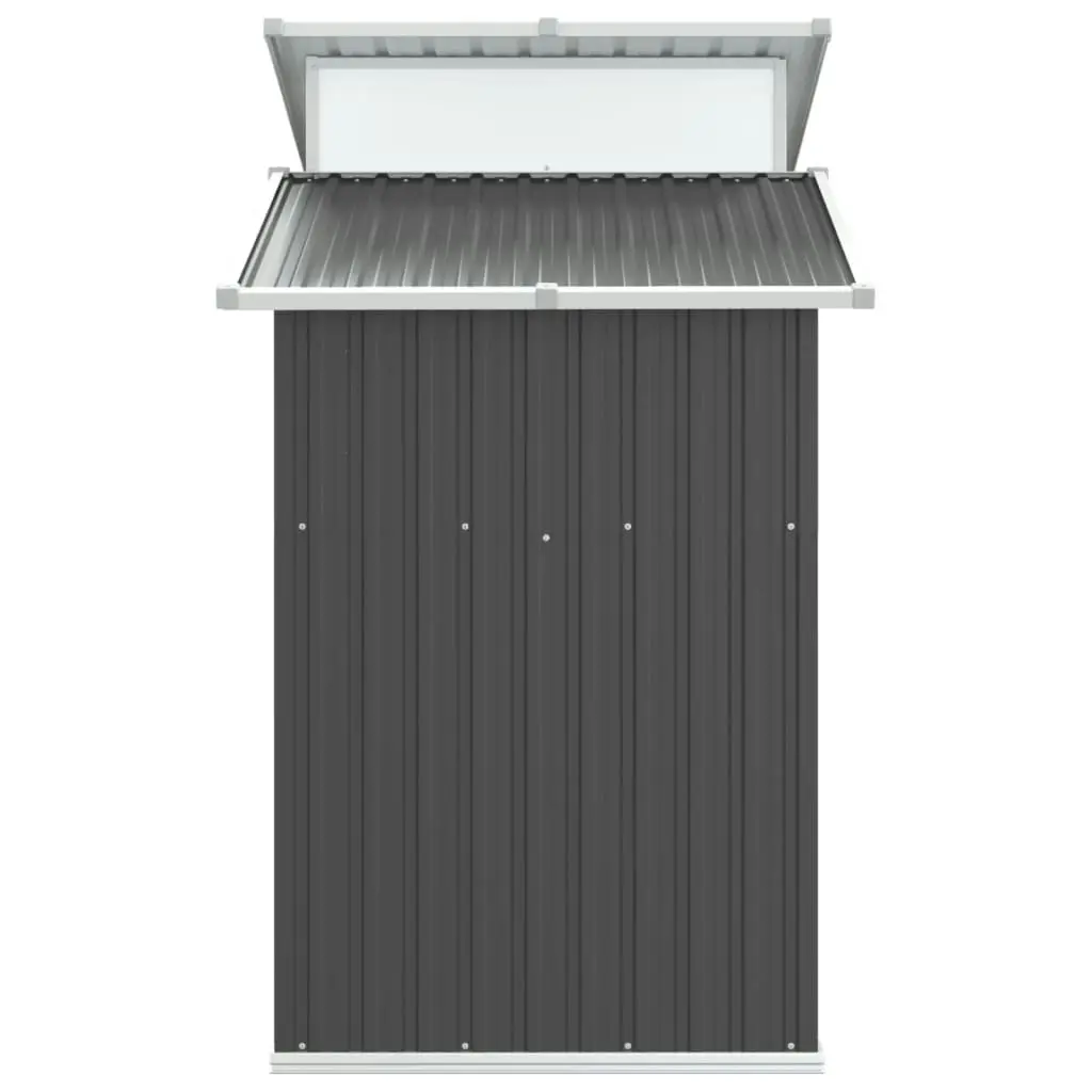 Garden Shed Anthracite 270x130x208.5 cm Galvanised Steel 316244