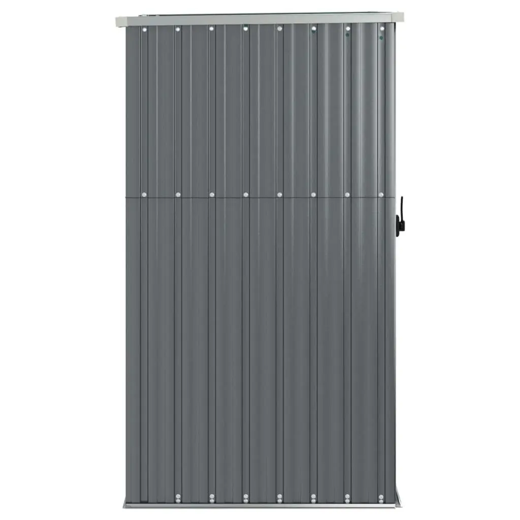 Garden Tool Shed Grey 88x89x161 cm Galvanised Steel 316206