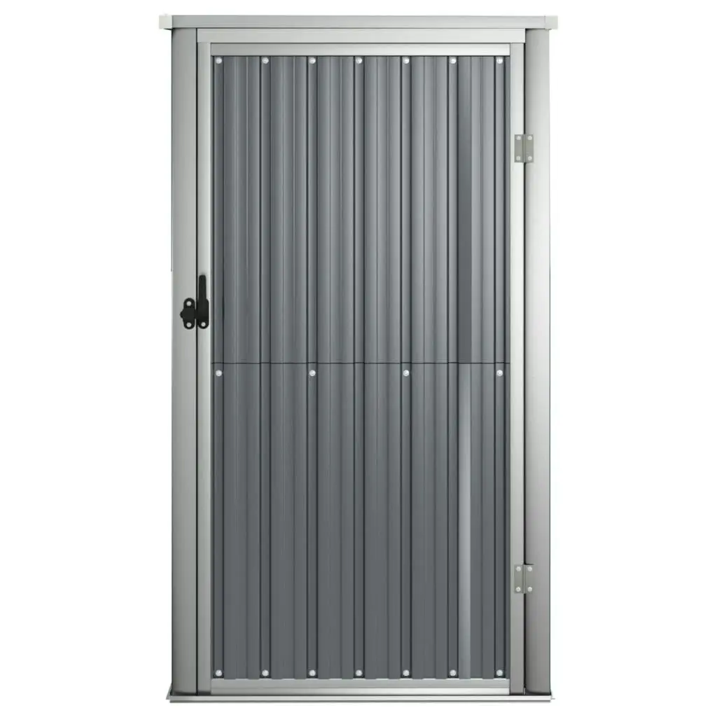 Garden Tool Shed Grey 88x89x161 cm Galvanised Steel 316206