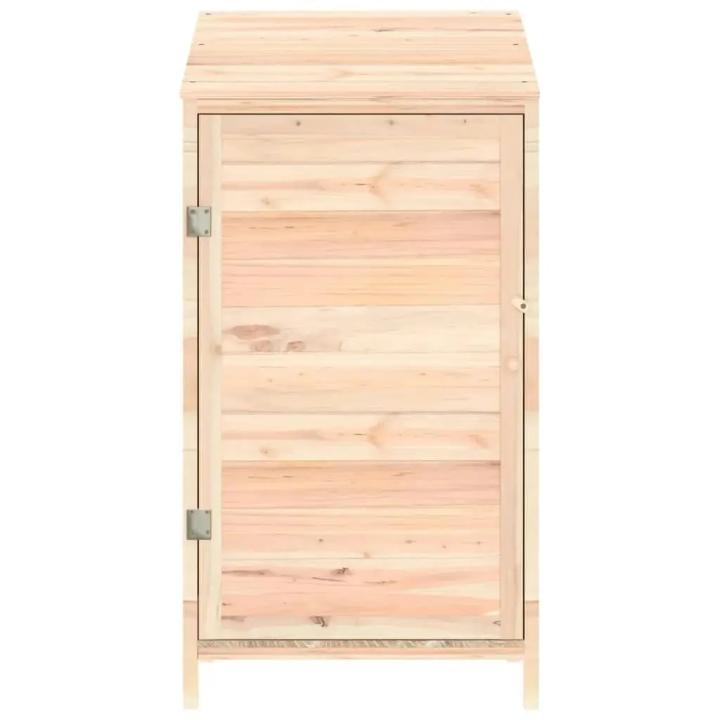 Garden Shed 55x52x112 cm Solid Wood Fir 152178