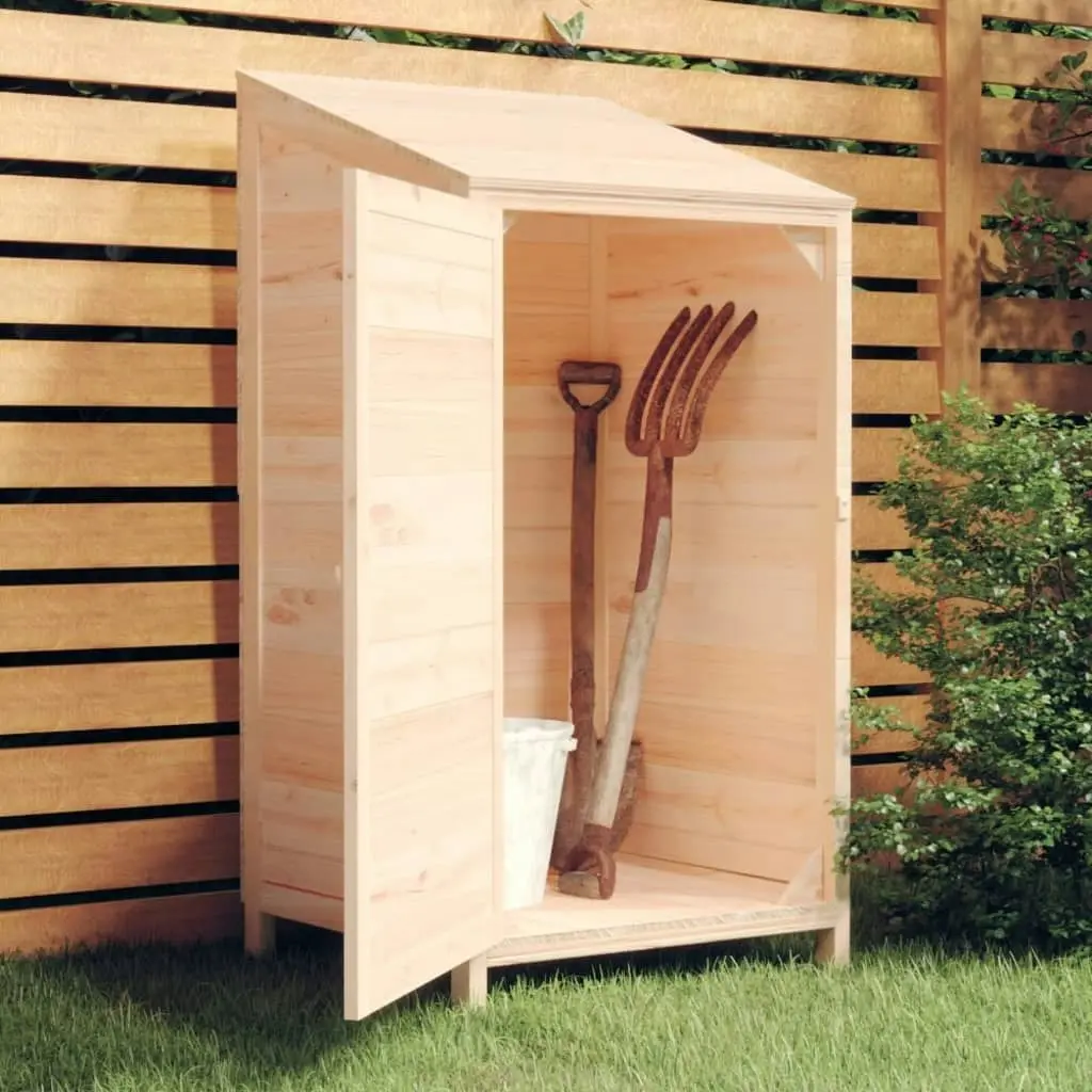 Garden Shed 55x52x112 cm Solid Wood Fir 152178